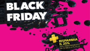 PlaySation Plus scontato per il Black Friday