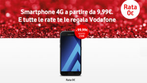 Samsung Galaxy A3 2017 a 99 euro
