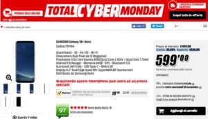 Samsung Galaxy S8 Plus in offerta da MediaWorld