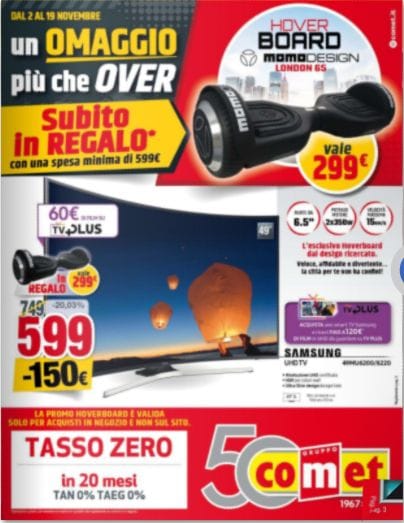 Volantino comet
