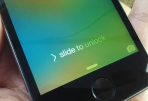 Slide-to-unlock