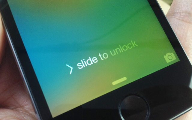 Slide-to-unlock