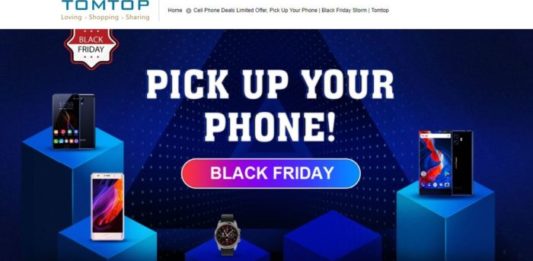 TOMTOP - OFFERTE - BLACK - FRIDAY