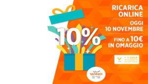 Wind ricarica online