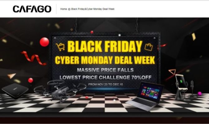 CAFAGO: ecco gli sconti in occasione del Black Friday