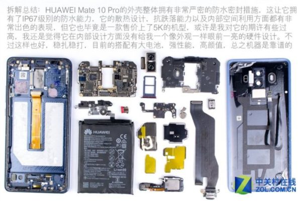 Huawei Mate 10 Pro: ecco com’è fatto al suo interno il nuovo top gamma