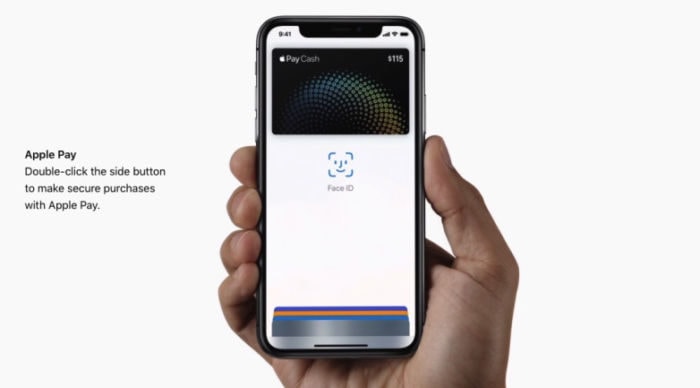 iPhone X, ecco come pagare con Apple Pay