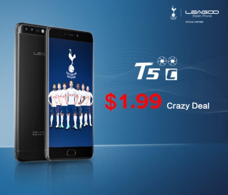 LEAGOO T5c - acquistabile a soli 1,99 dollari!