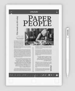 Tablet con tecnologia e-ink