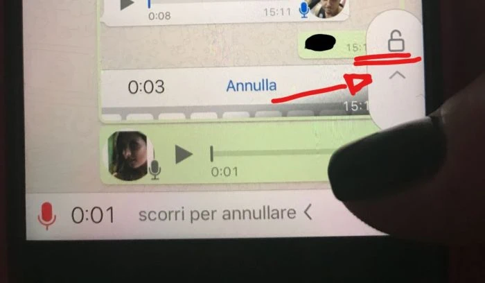 WhatsApp audio