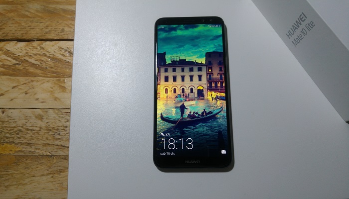 Huawei Mate 10 lite screen