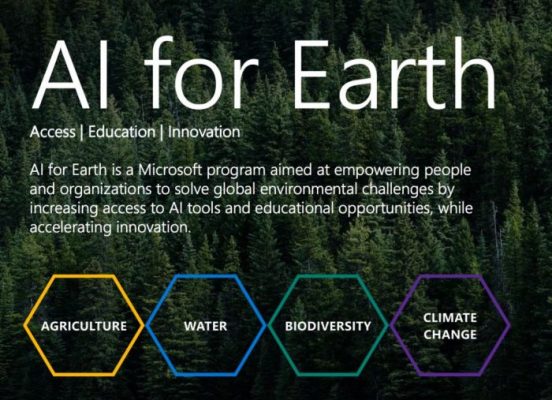 AI for Earth