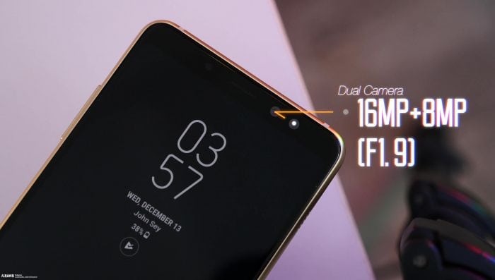 Galaxy A8 (2039) new photo