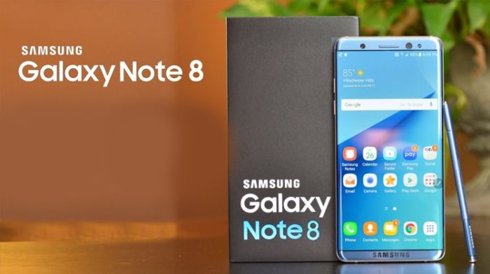 Nuovo aggiornamento per Galaxy Note 8