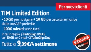 TIM Limited Edition Speciale GameStop