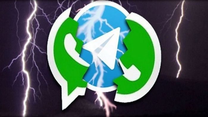 whatsapp telegram x