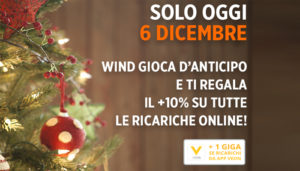 Wind, ricarica online