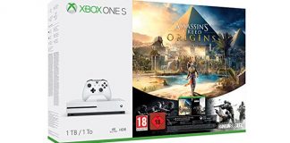 Xbox One S 1 TB + Assassin's Creed Origins + Rainbow Siege