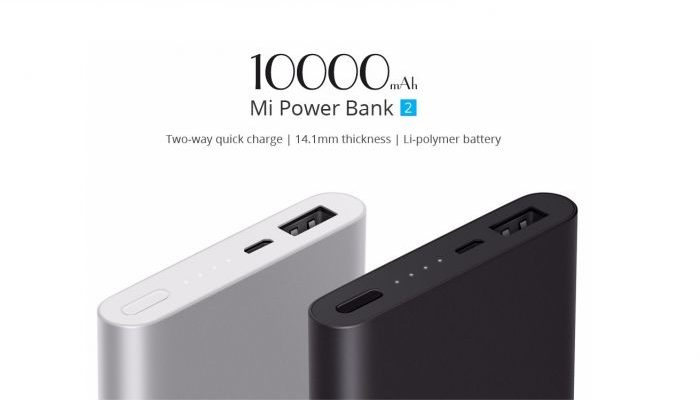 Xiaomi Mi Power Bank da 10.000 mAh a soli 10 euro