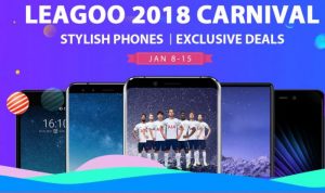 Leagoo: shopping carnival 2018