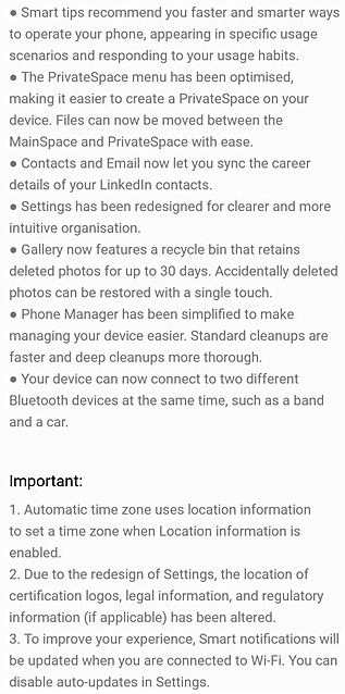 Huawei-P10-Android-oreo-beta-changelog-2 Huawei P10 e P10 Plus: scopriamo tutte le novità dell’aggiornamento Android Oreo - immagine 3