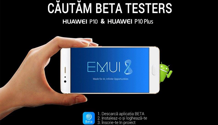 Huawei P10 con Android Oreo in versione beta
