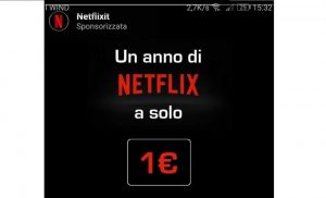 Instagram, phishing su Netflix che propone l'abbonamento annuale a solo 1 euro