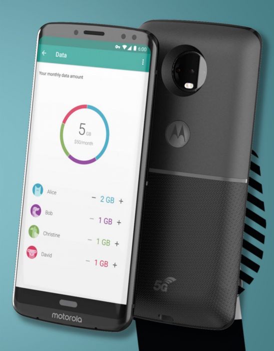Motorola Moto Z3 e 5G Moto Mod