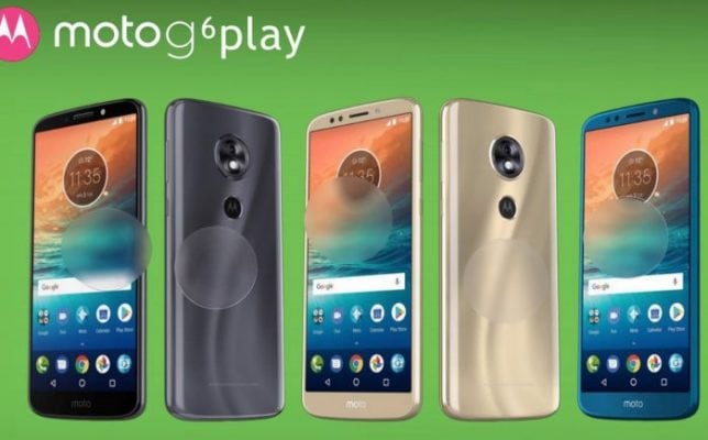 Motorola Moto G6 Play