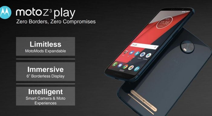 Motorola, trapelate in rete le prime immagini e le specifiche del Moto Z3