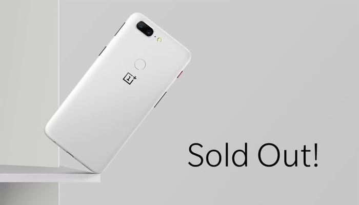 OnePlus 5T Sandstone White