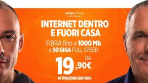 WindHome Unlimited Fibra ad un prezzo incredibile bloccato per sempre