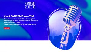 Vinci SANREMO 2018 con TIM