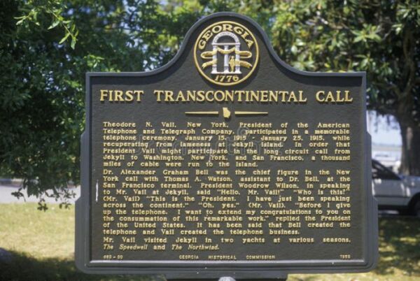 La prima telefonata transcontinentale