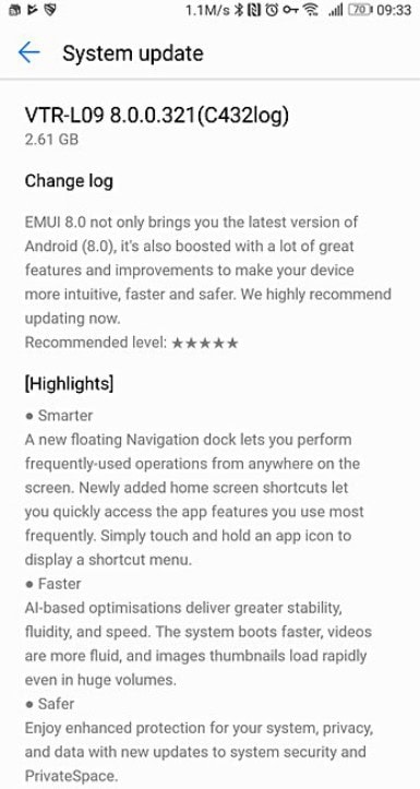 huawei p10 oreo 1 Huawei P10 e P10 Plus: scopriamo tutte le novità dell’aggiornamento Android Oreo - immagine 2