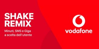 Vodafone Shake Remix vi offre 6 mesi di Pass Social&Chat