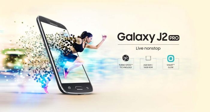 Samsung Galaxy J2 Pro 2018 lanciato al CES 2018
