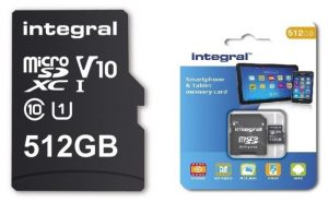 MicroSD più capiente al mondo, 512 GB