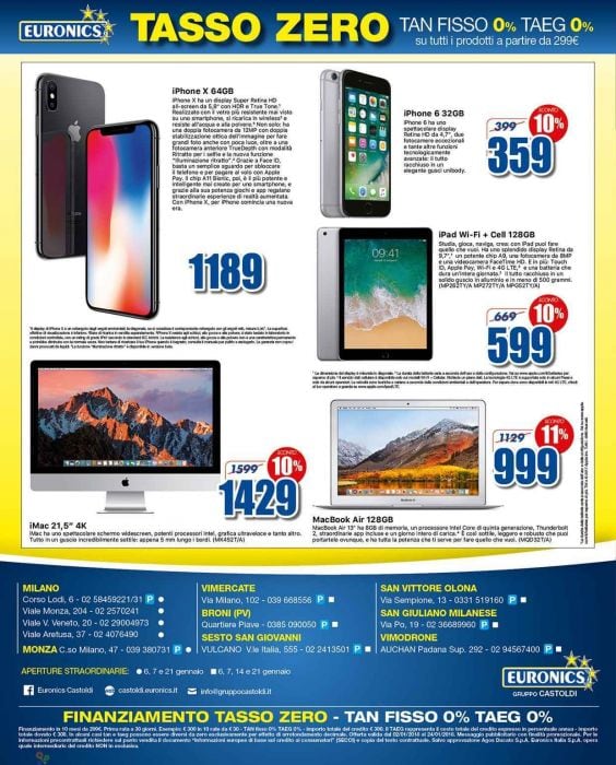page12 Euronics, arriva il nuovo volantino con saldi su elettronica fino al 24 gennaio - immagine 12