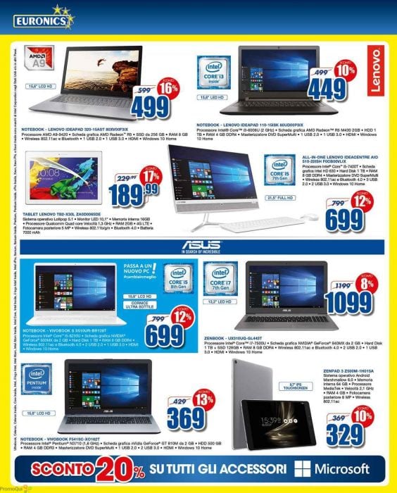 page6 Euronics, arriva il nuovo volantino con saldi su elettronica fino al 24 gennaio - immagine 6