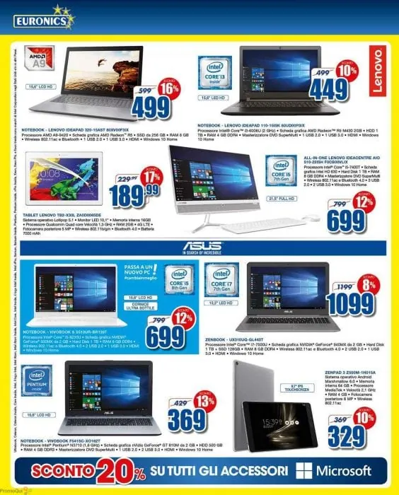page6 Euronics, arriva il nuovo volantino con saldi su elettronica fino al 24 gennaio - immagine 6
