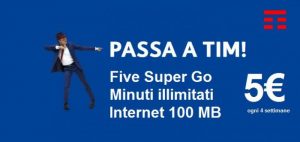 Ritorna Tim Five Super Go