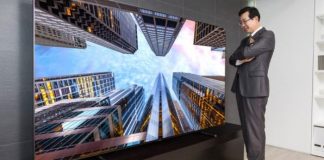 Samsung, in arrivo televisori giganti