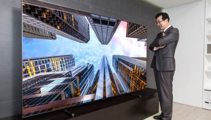 Samsung, in arrivo televisori giganti