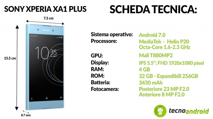 Xperia XA1 Plus