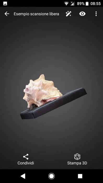 3d oggetto Xperia XZ1