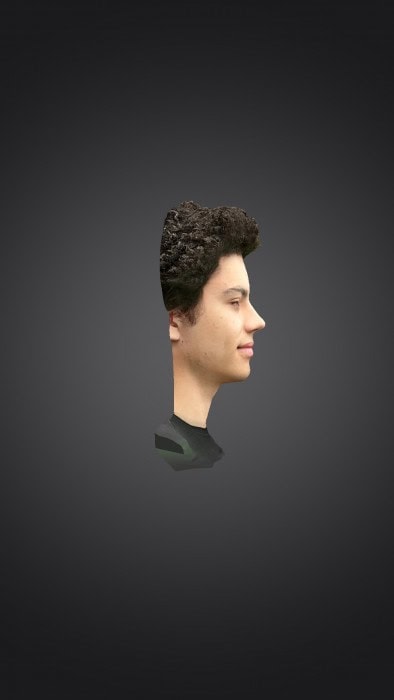 3d volto Xperia XZ1