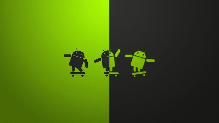 Android, dark mode