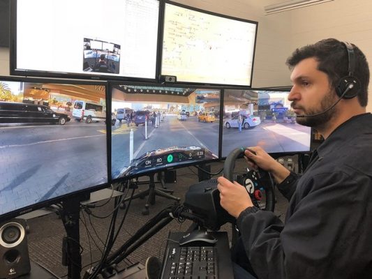 Auto a guida autonoma pilota