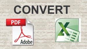Convertire PDF in File Excel